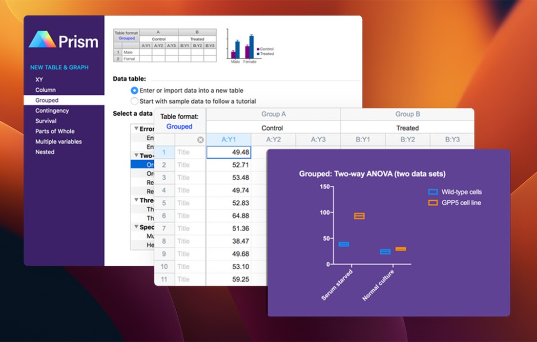 Prism for Mac v10.2.1 功能强大的科学绘图和统计分析工具 破解下载-1