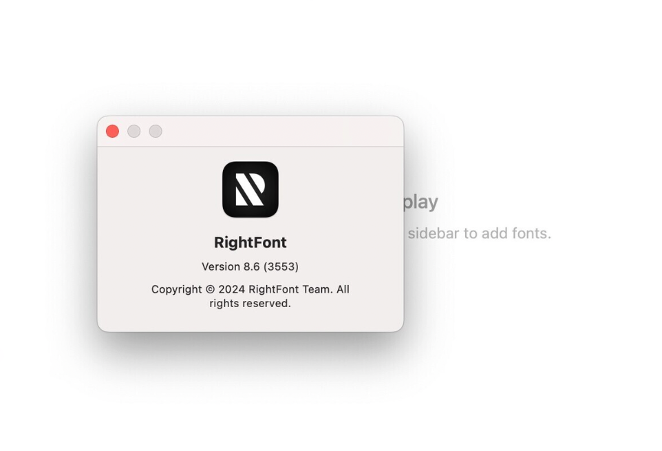 RightFont 8 for Mac v8.6.0 字体管理软件 破解下载-1