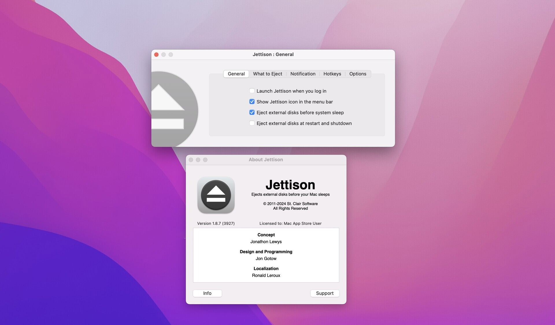 Jettison for Mac v1.8.7 软件序列号查询软件 免激活下载-1