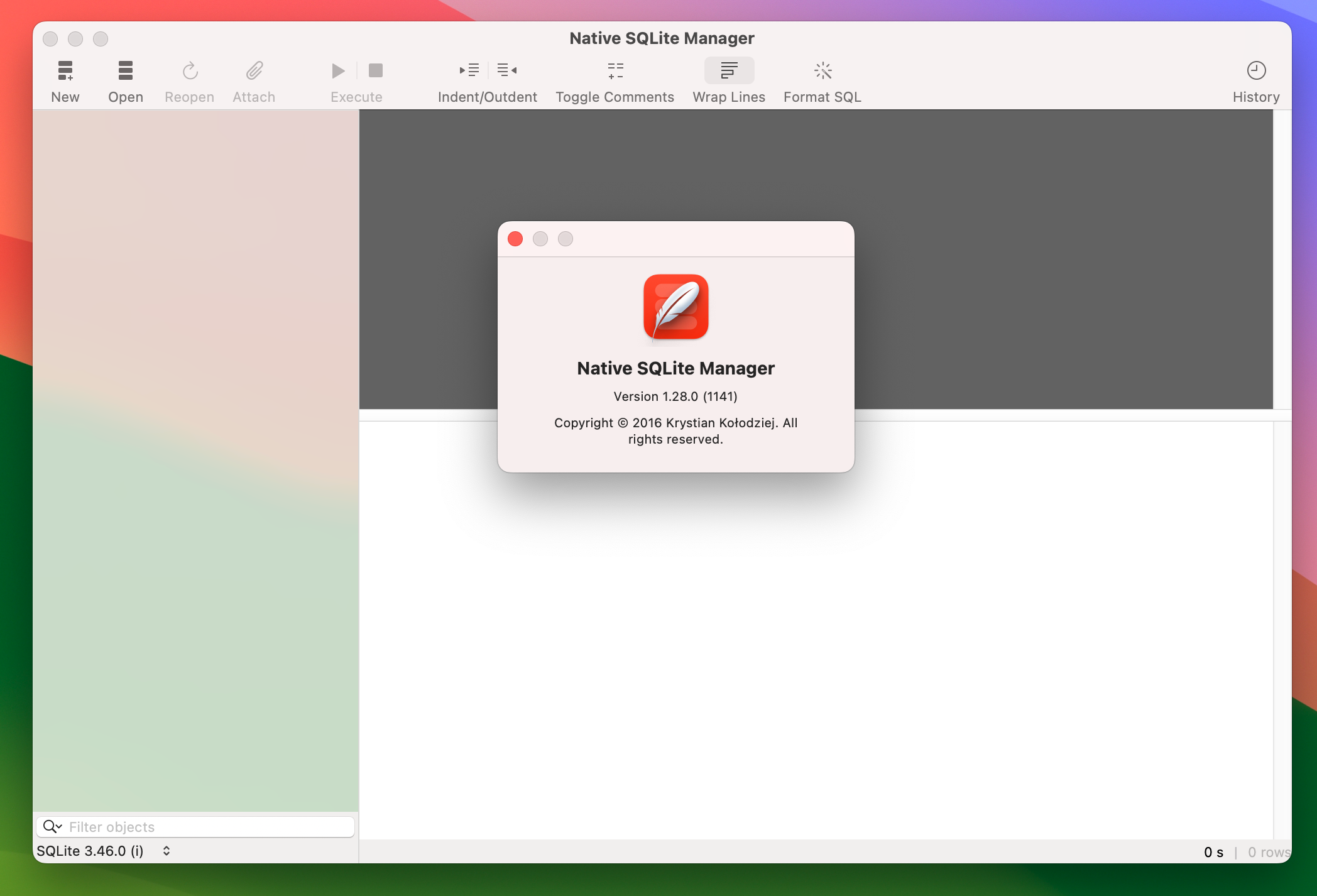 Native SQLite Manager for Mac v1.28.0 极简SQLite数据库管理器 免激活下载-1
