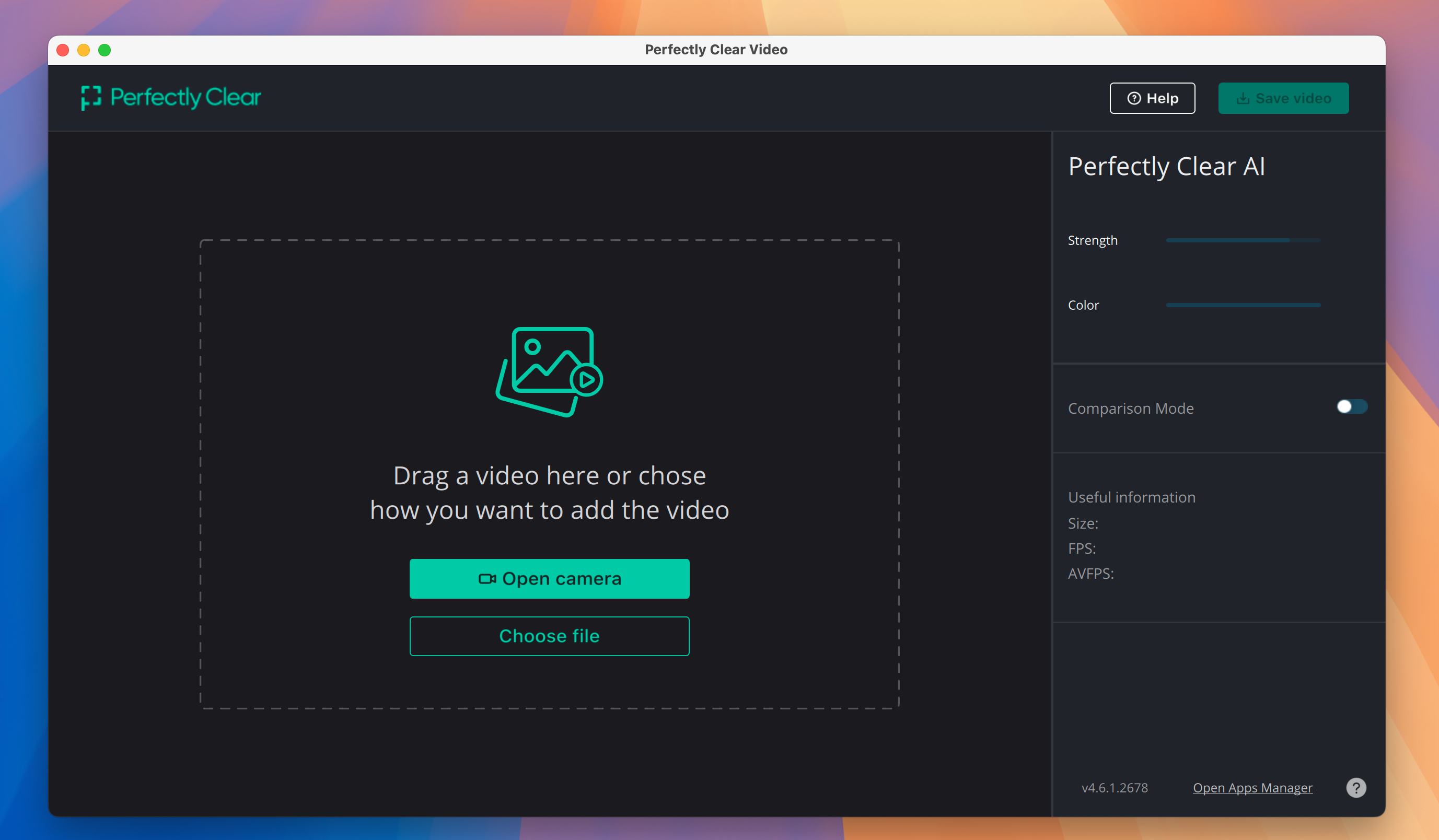 Perfectly Clear Video for Mac v4.6.1.2678 AI视频增强工具 免激活下载-1