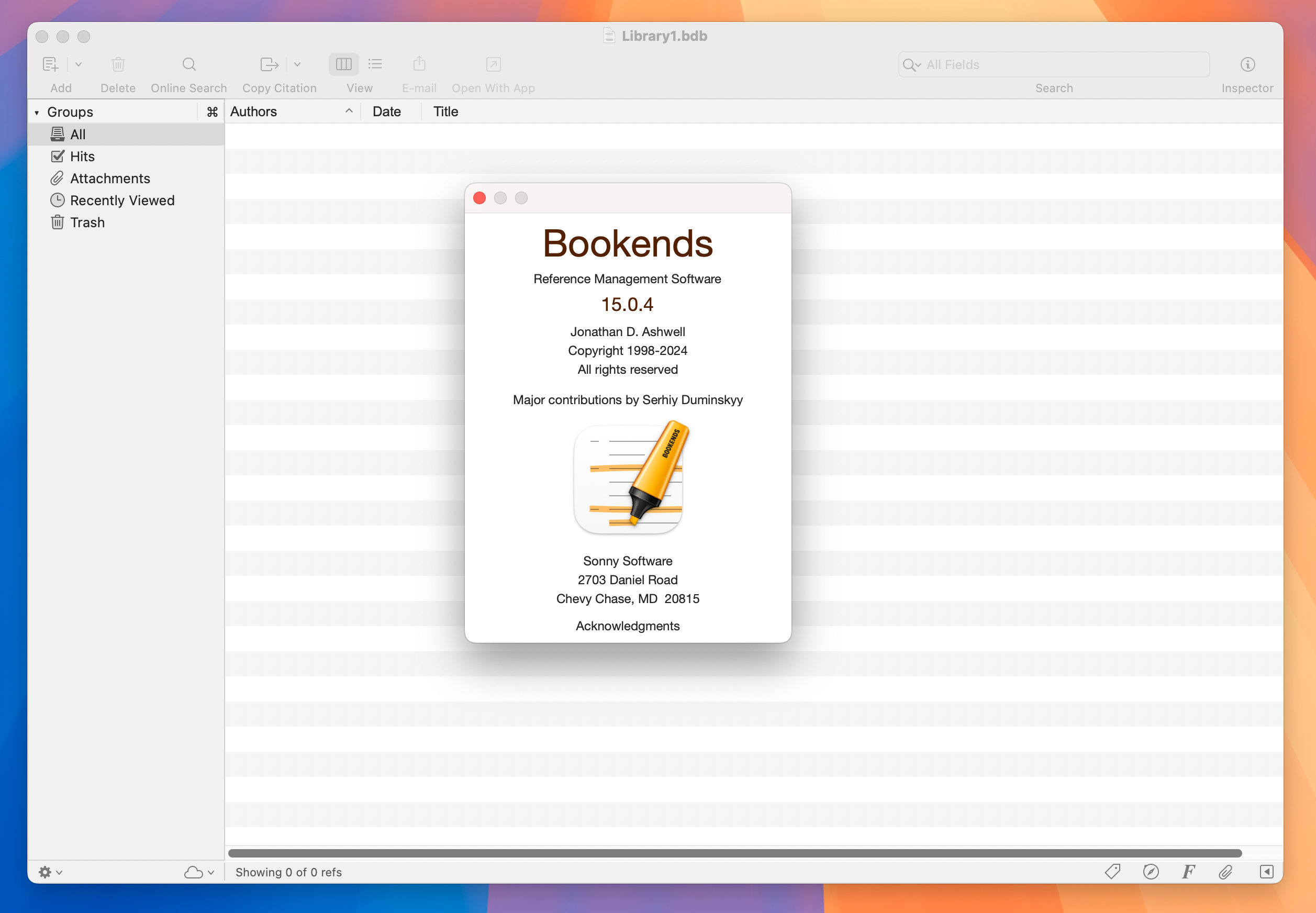 Bookends for Mac v15.0.4 文献书籍管理工具 免激活下载-1