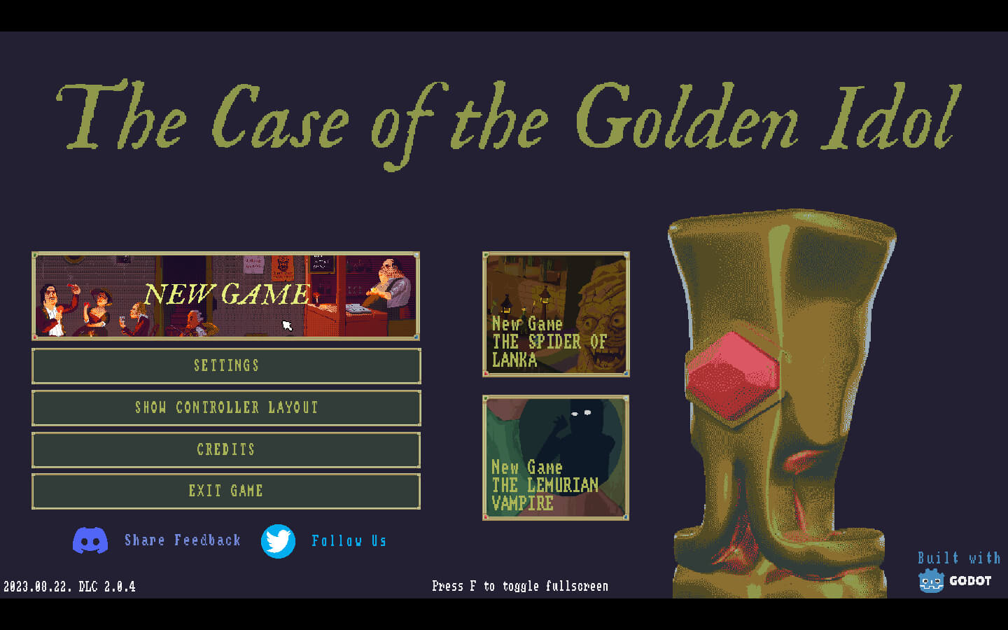 黄金偶像案 The Case of the Golden Idol for Mac v2023.08.30 英文原生版-1