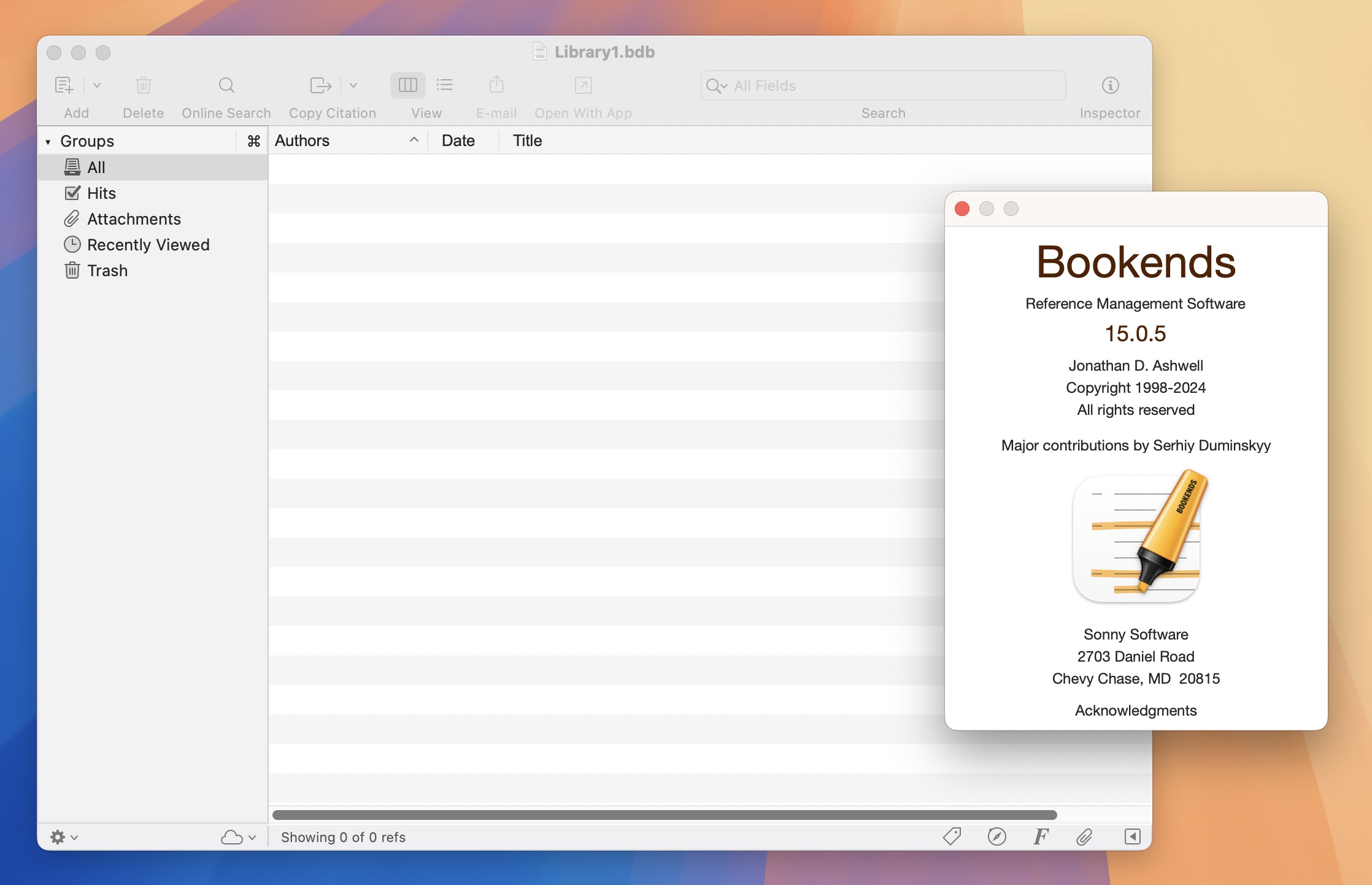 Bookends for Mac v15.0.5 文献书籍管理工具 免激活下载-1