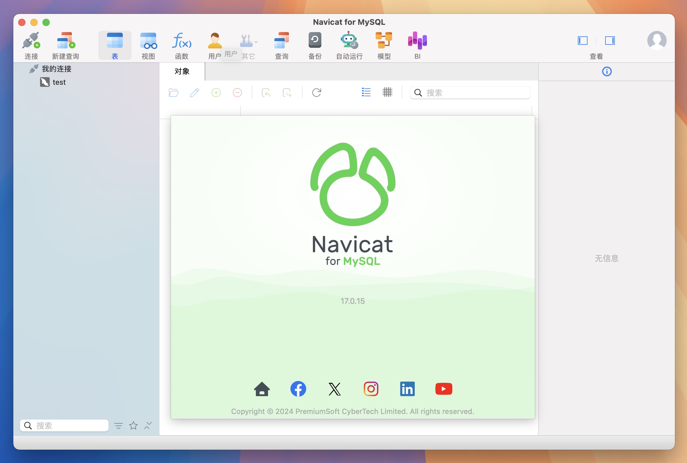 Navicat for MySQL for Mac v17.0.15 数据库开发管理工具 免激活下载-1