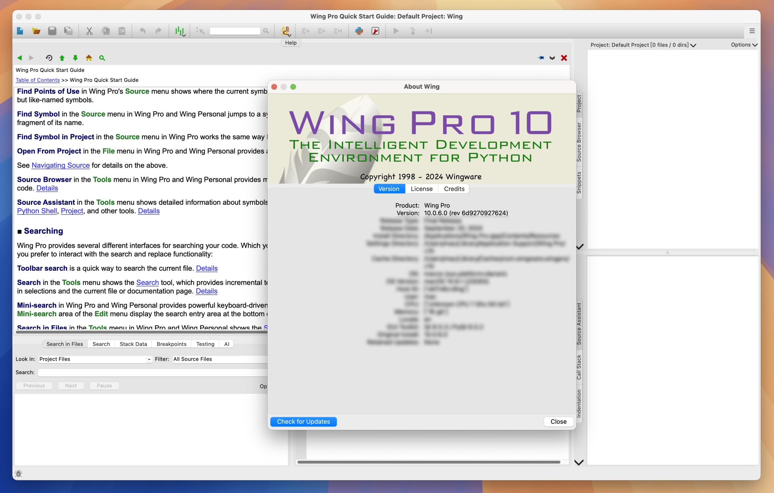 Wing Pro for Mac v10.0.6 强大的Python开发工具 免激活下载-1