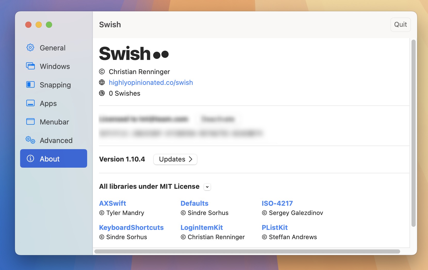 Swish for Mac v1.10.4 MacBook触控板窗口管理 免激活下载-1