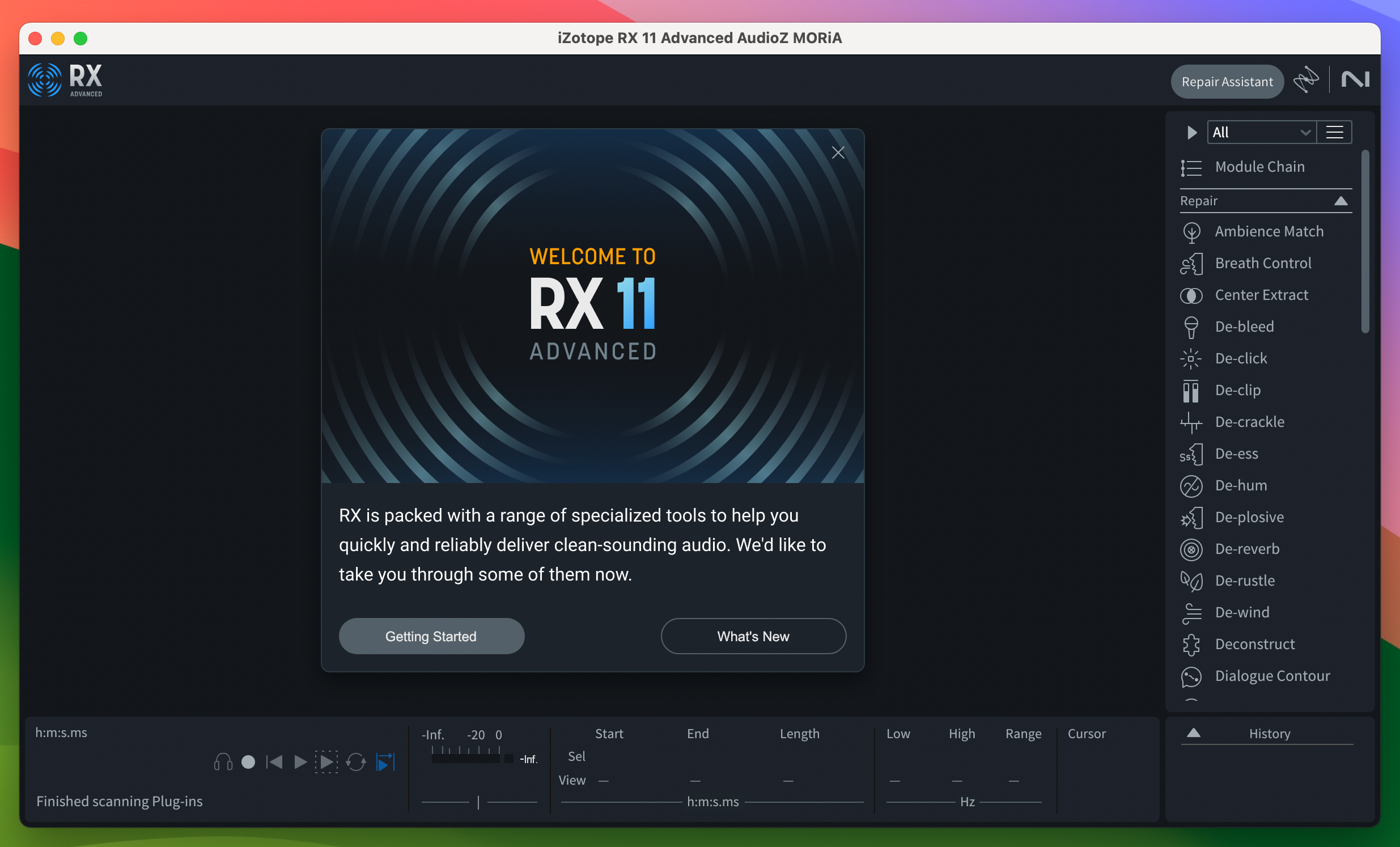 iZotope RX 11 for Mac v11.2.0 专业音频修复软件 免激活下载-1