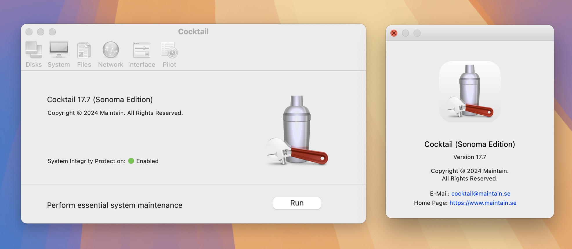 Cocktail for Mac v17.7 系统清理优化软件 免激活下载-1