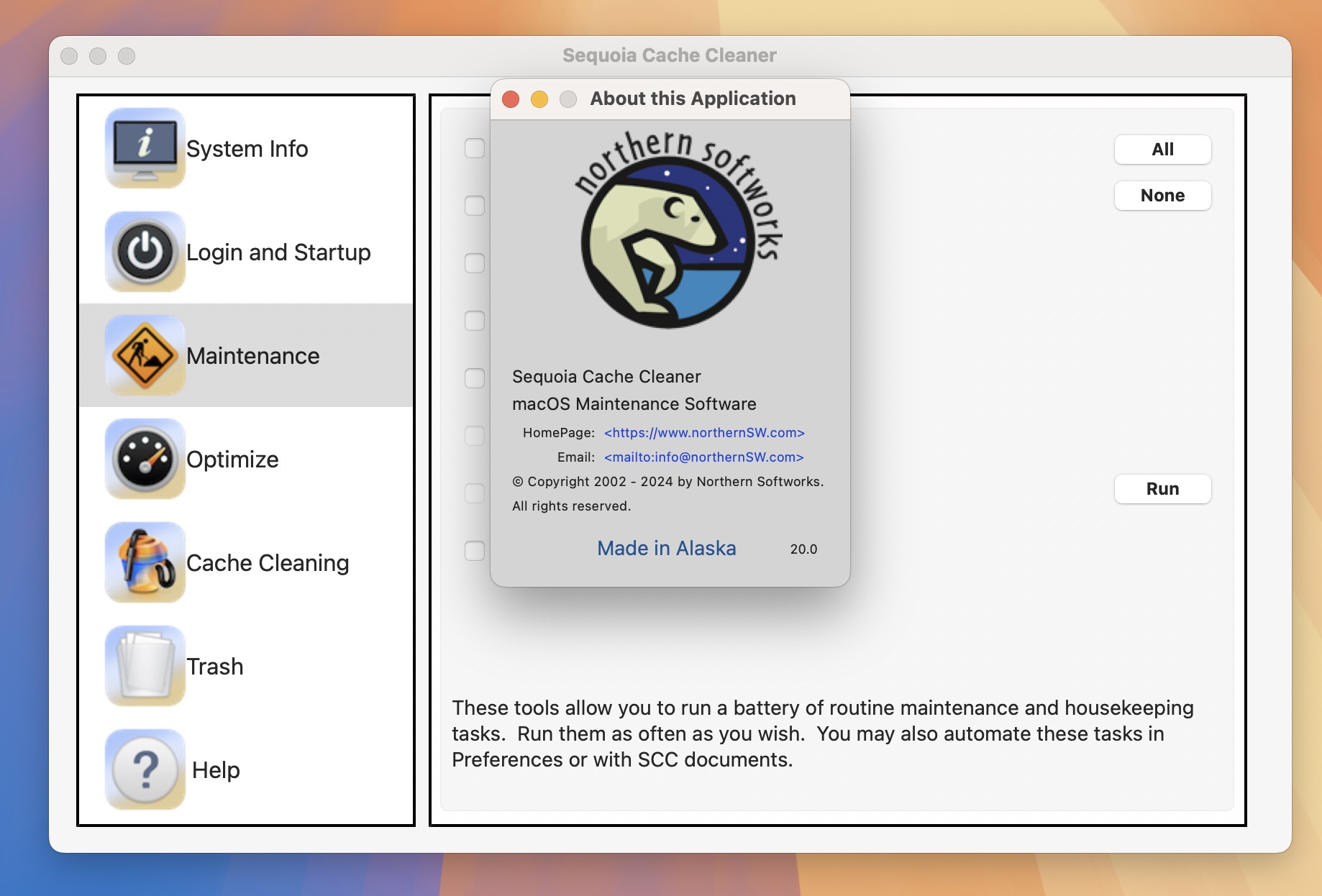 Sequoia Cache Cleaner for Mac v20.0 苹果系统缓存清理优化软件 免激活下载-1