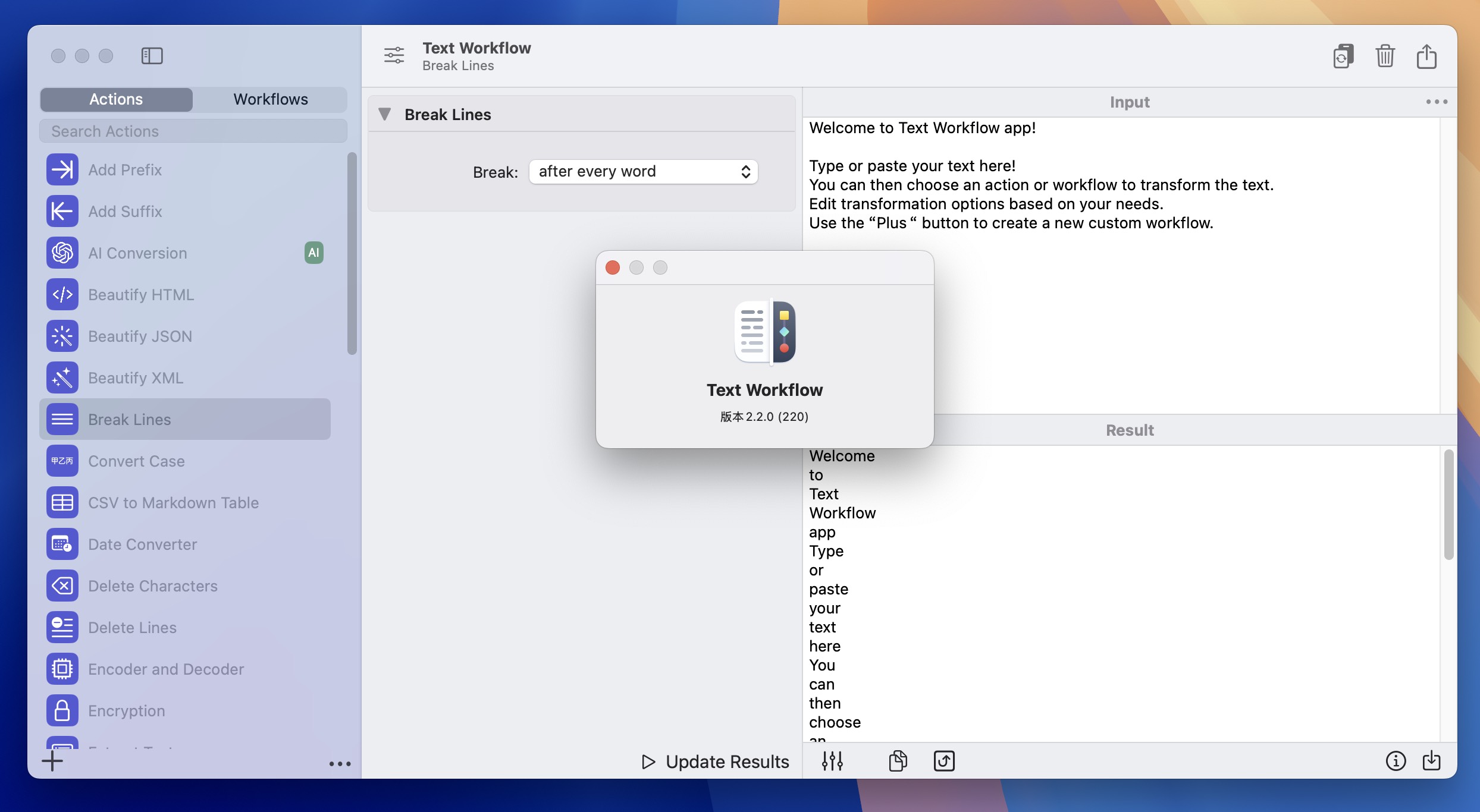 Text Workflow for Mac v2.2.0 文本格式转换工具 免激活下载-1