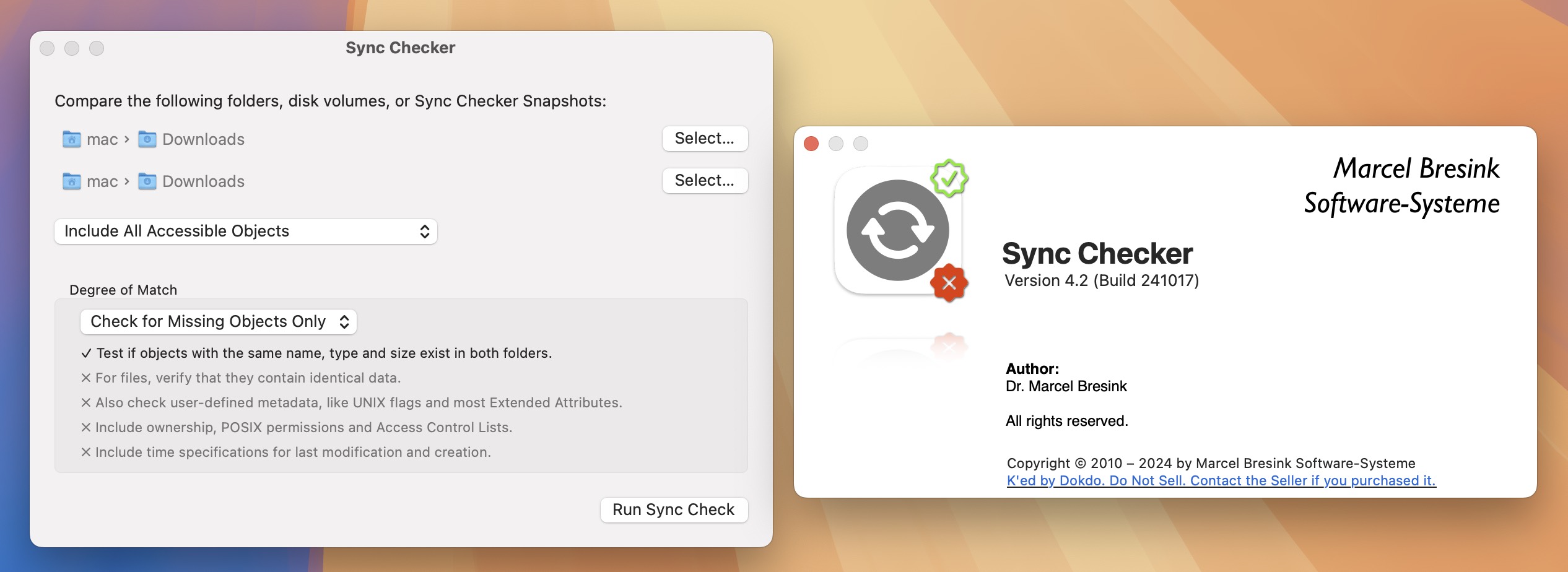 Sync Checker for Mac v4.2 数据同步检查工具 免激活下载-1