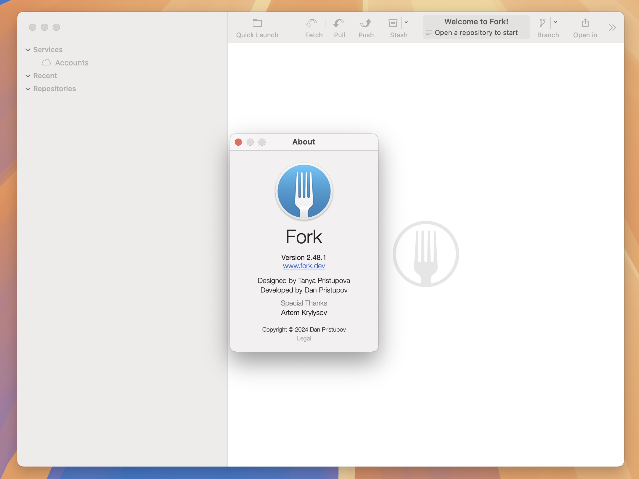 Fork for Mac v2.48.1 Git客户端 免激活下载-1