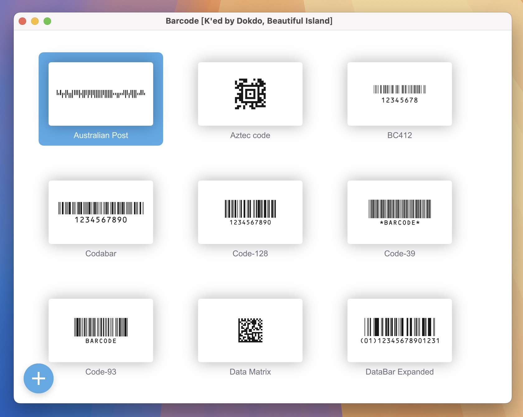 Barcode for Mac v2.5.7 自定义创建视觉上完美的条形码/二维码 免激活下载-1