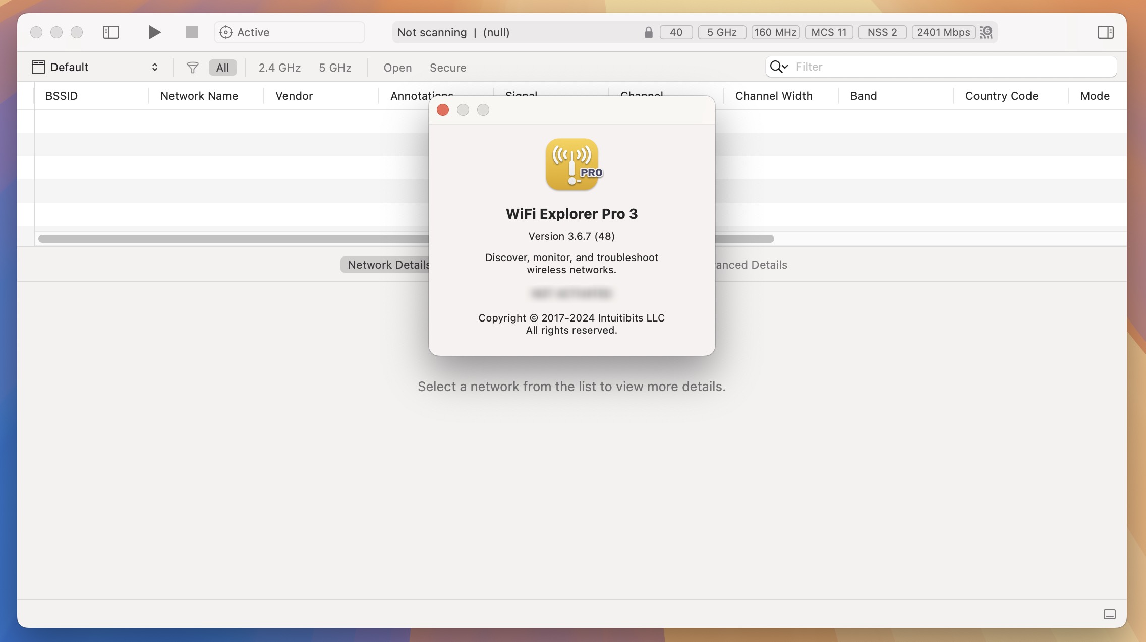 WiFi Explorer Pro 3 for Mac v3.6.7 WiFi无线网络管理工具 免激活下载-1