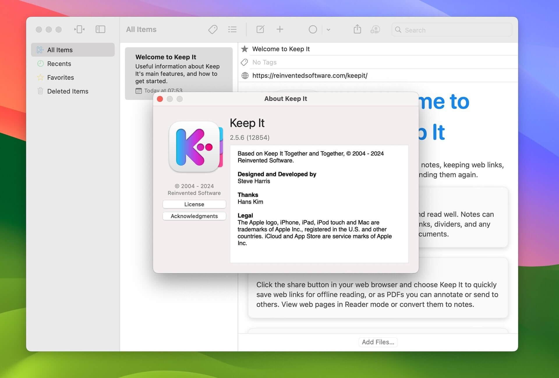 Keep It for Mac v2.5.6 Mac笔记软件 免激活下载-1