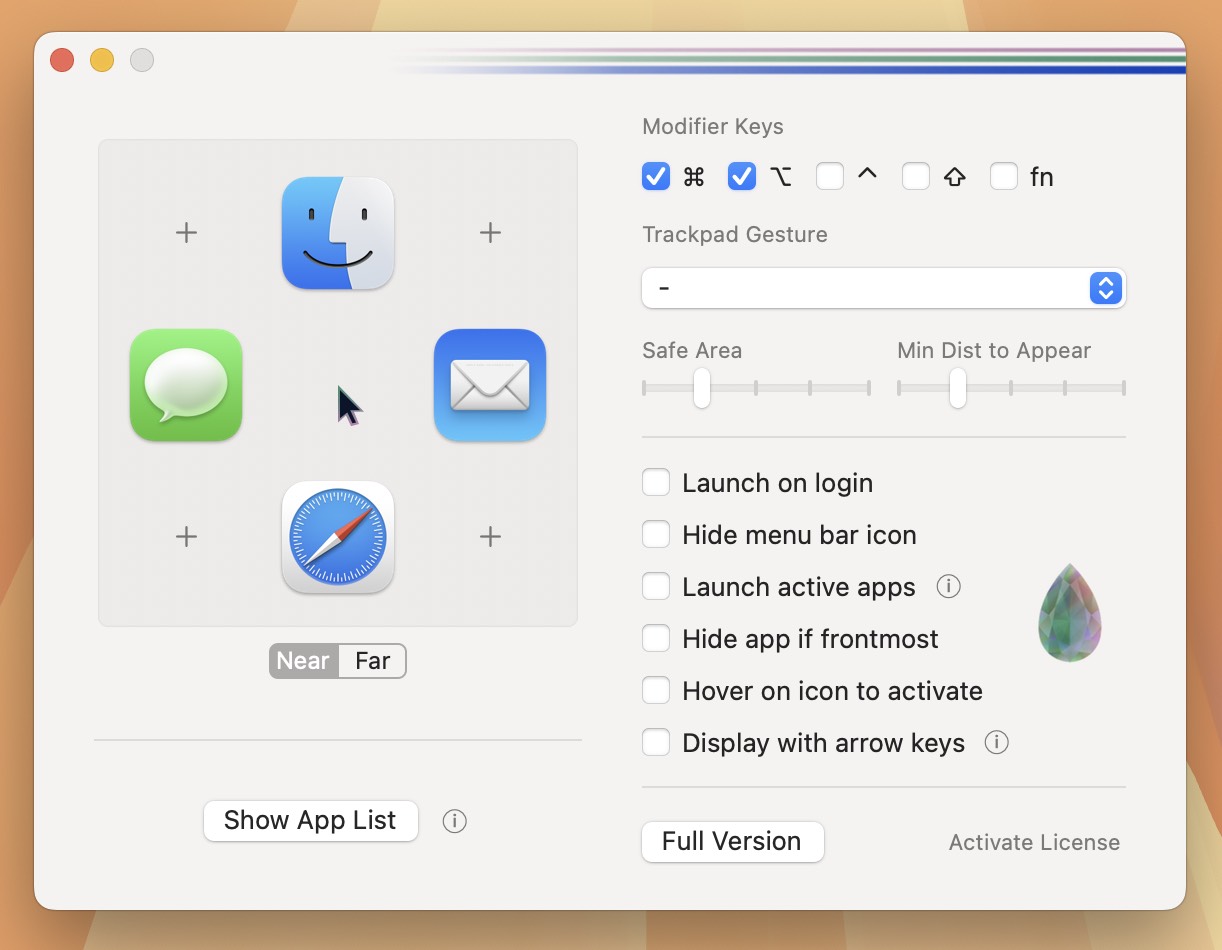 Charmstone for Mac v1.33 应用快速切换工具 免激活下载-1