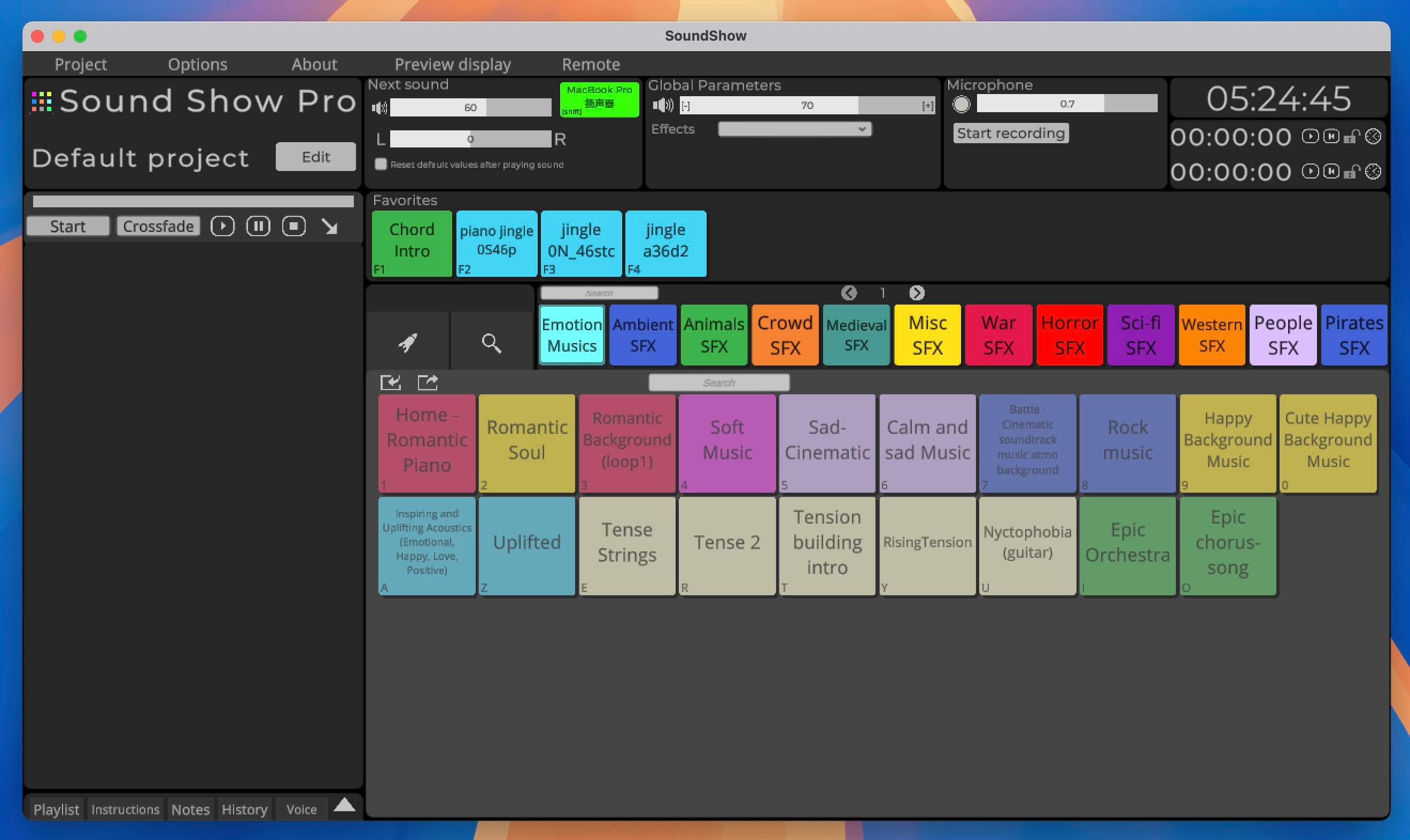 Impronivers Sound Show Pro for Mac v2025.01.12 现场音效控制工具 免激活下载-1