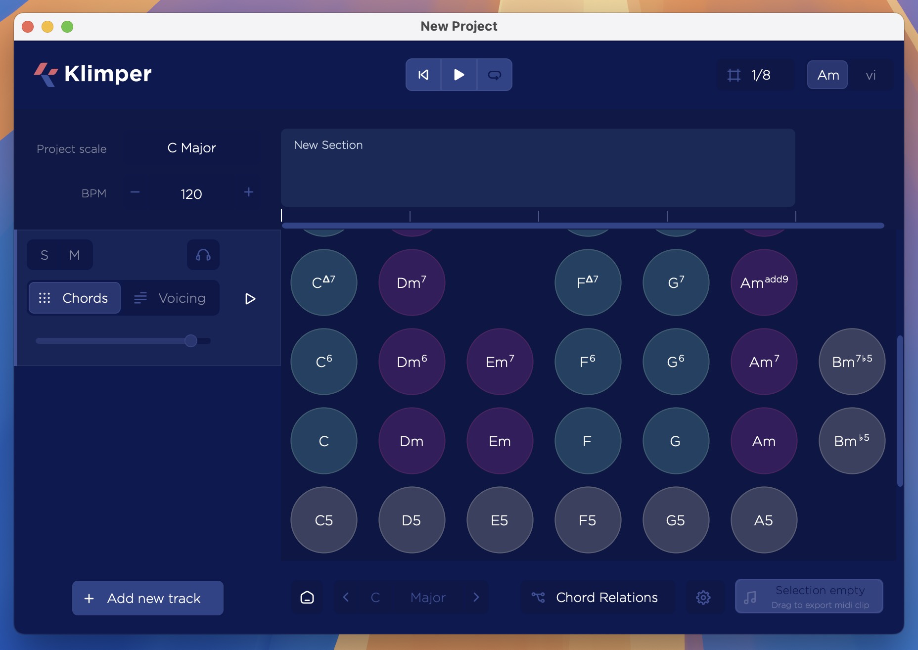POLYDIGM Software Klimper for Mac v2.3.1 和弦编曲软件 免激活下载-1