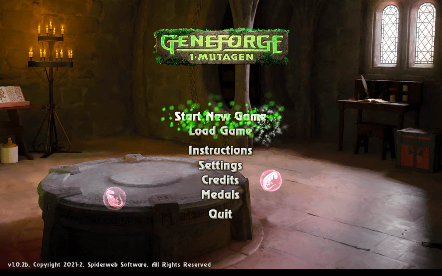 基因制造1：突变原 Geneforge 1 – Mutagen for Mac v1.0.2.1 英文原生版-1