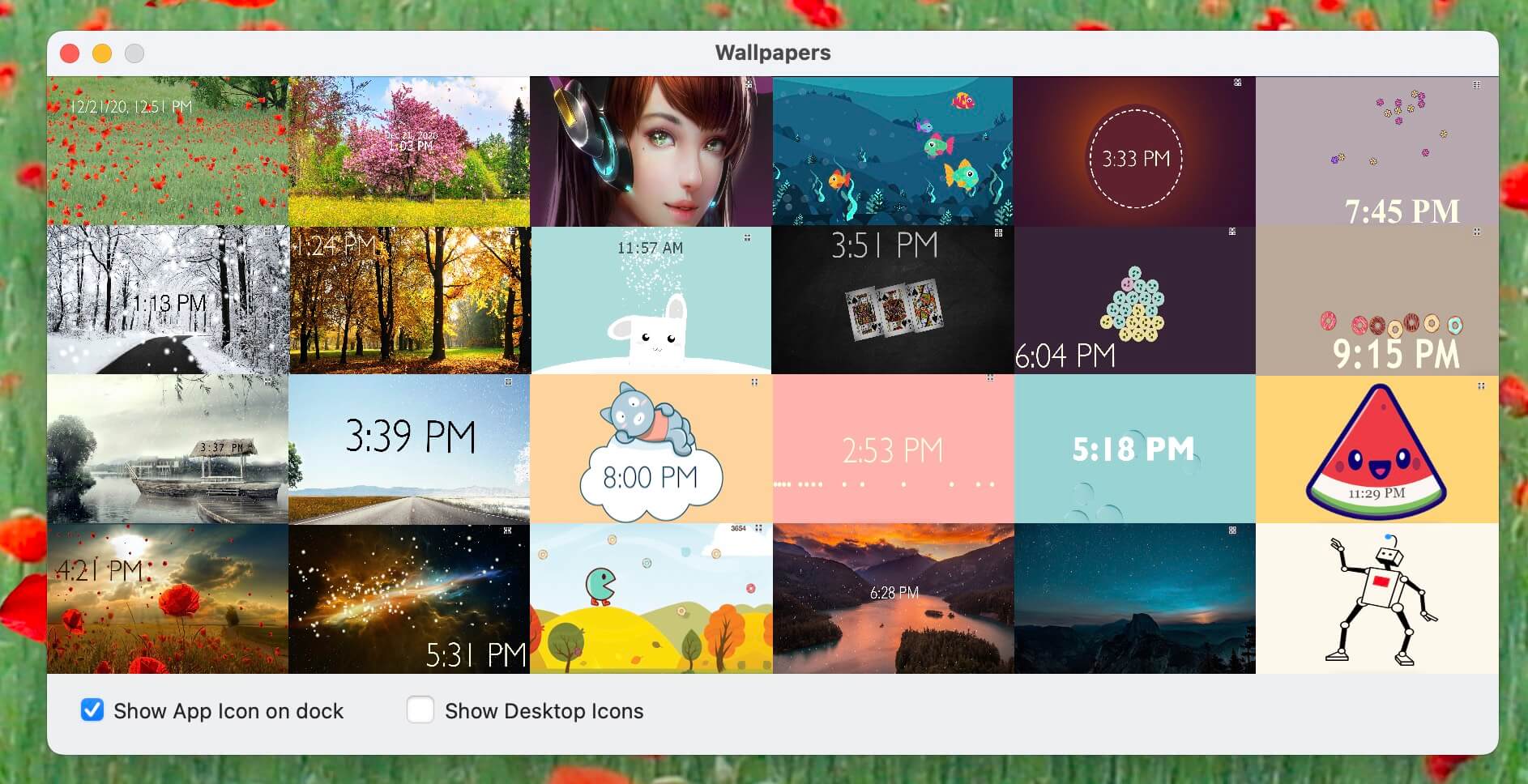 Animated Wallpapers for Mac v1.0.11 高清动态壁纸库 免激活下载-1