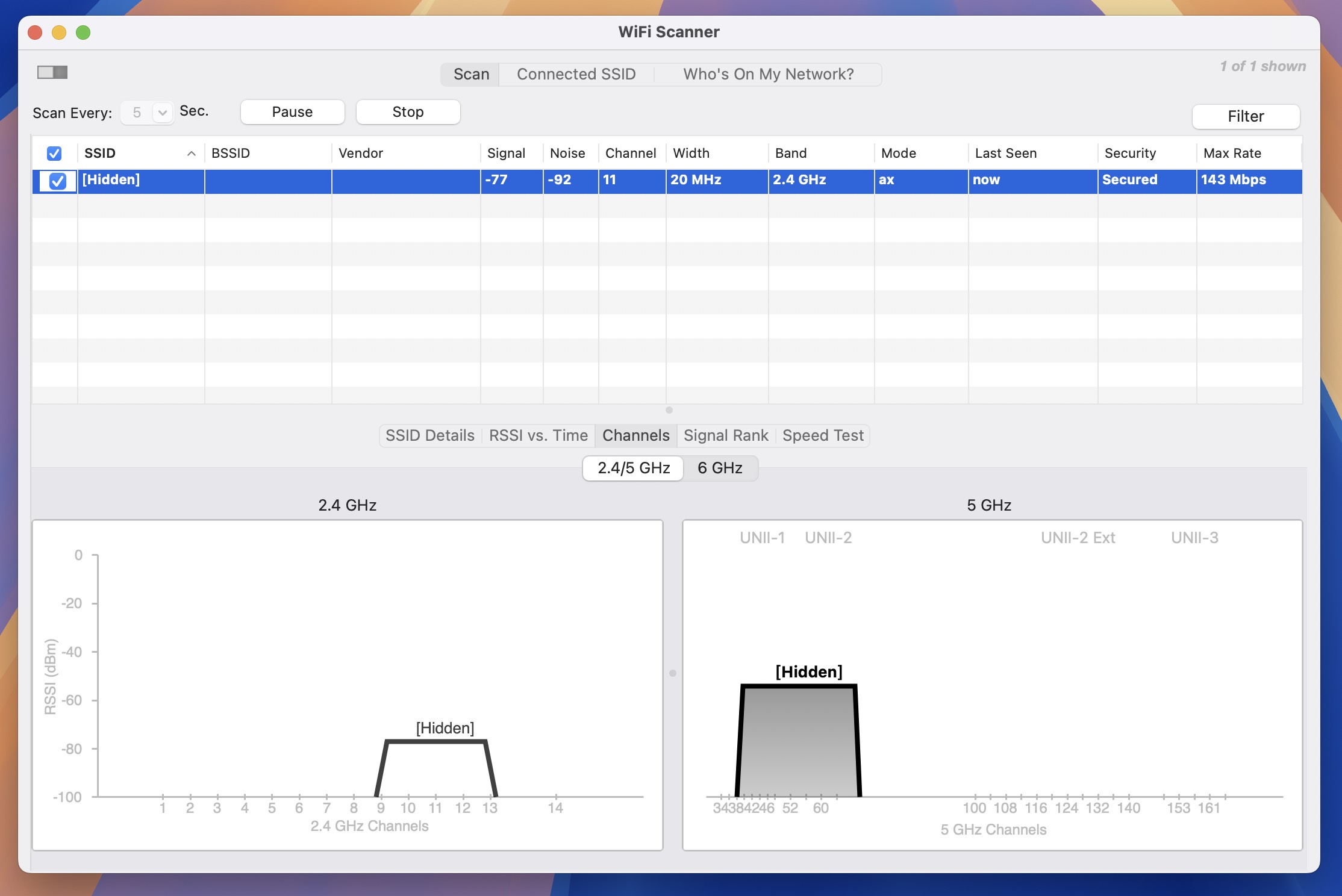 WiFi Scanner for Mac v3.2 Wifi无线网络扫描管理软件 免激活下载-1