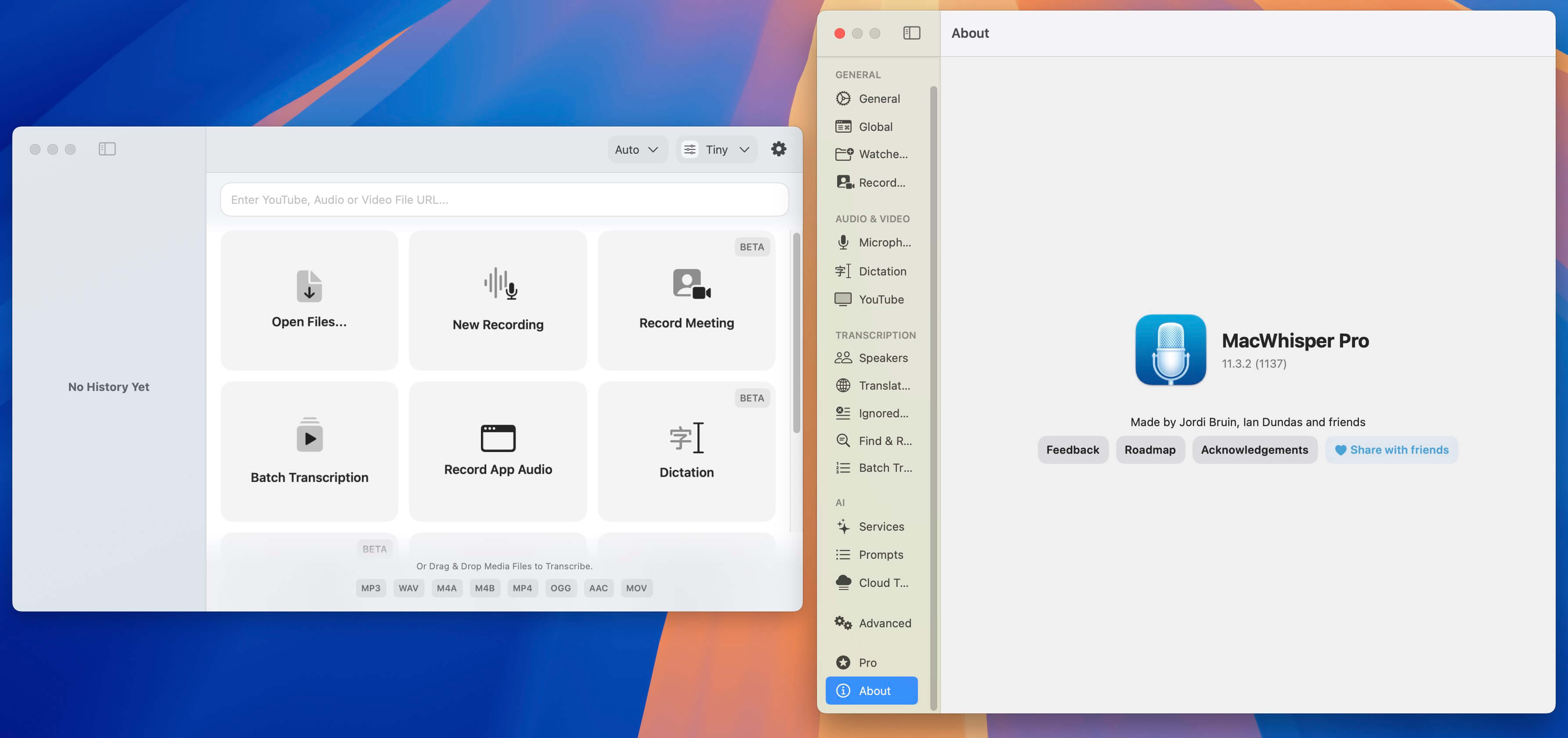 MacWhisper for Mac v11.3.2 高效音频转文字工具 免激活下载-1
