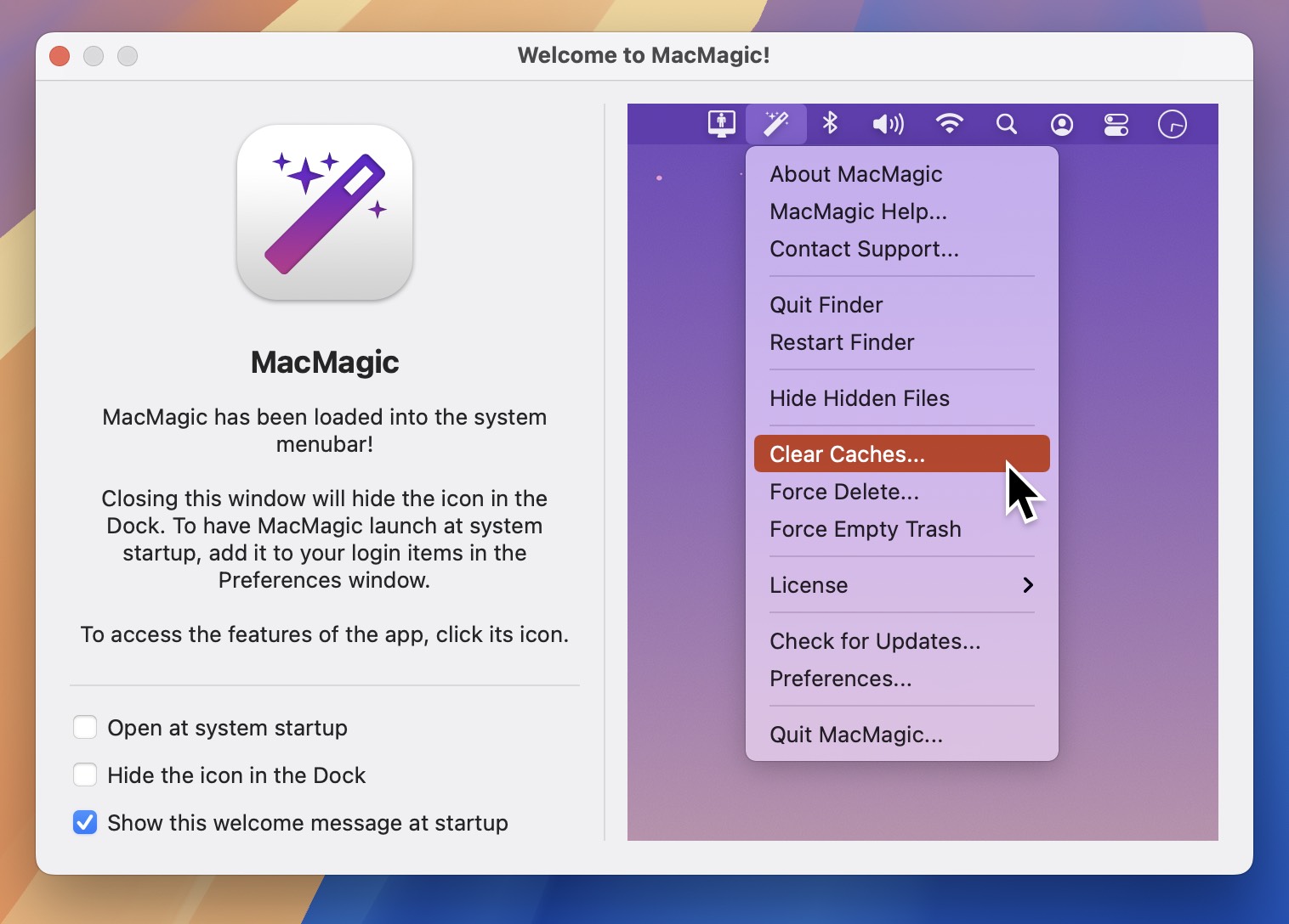 MacMagic for Mac v1.2.5 系统垃圾清理软件 免激活下载-1