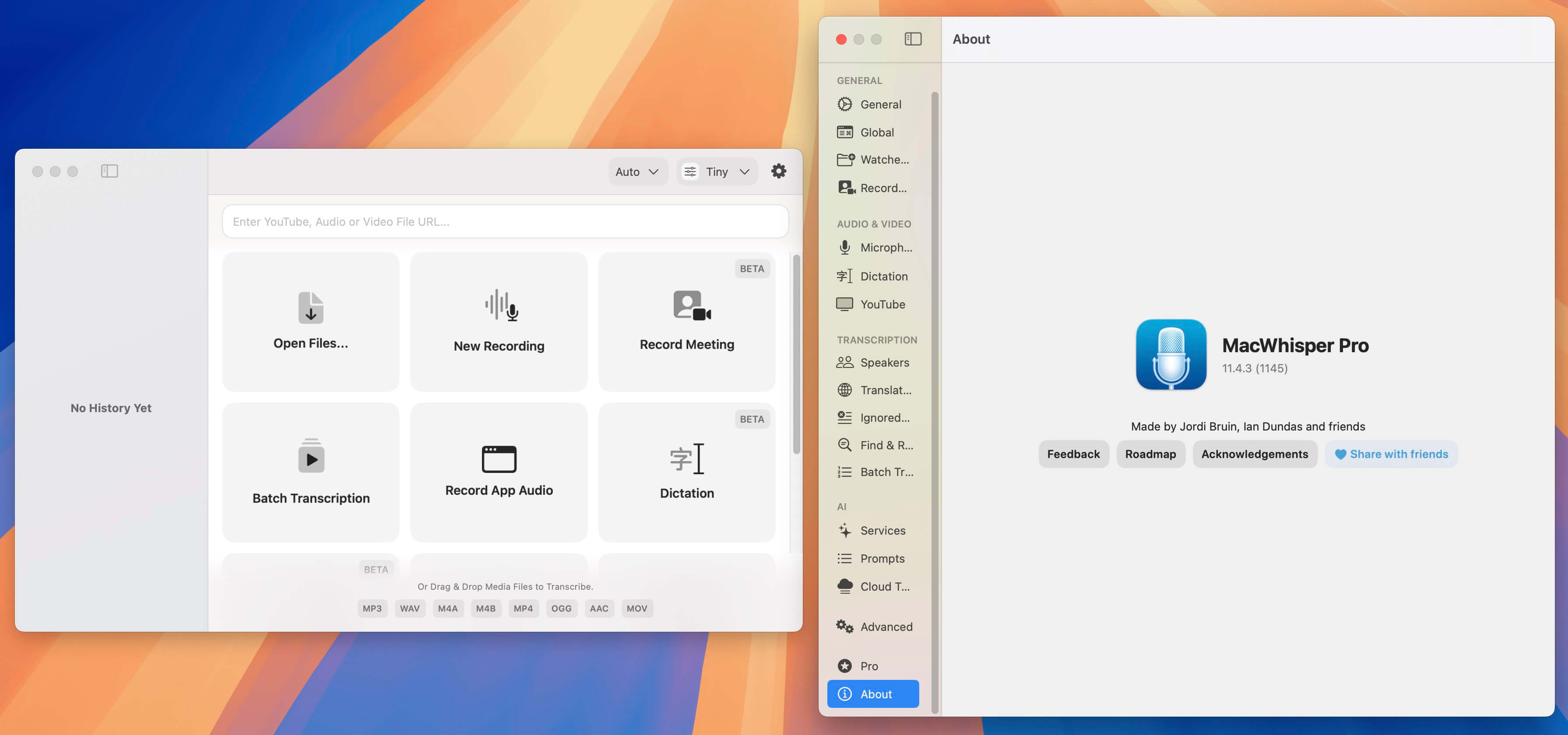 MacWhisper for Mac v11.4.3 高效音频转文字工具 免激活下载-1