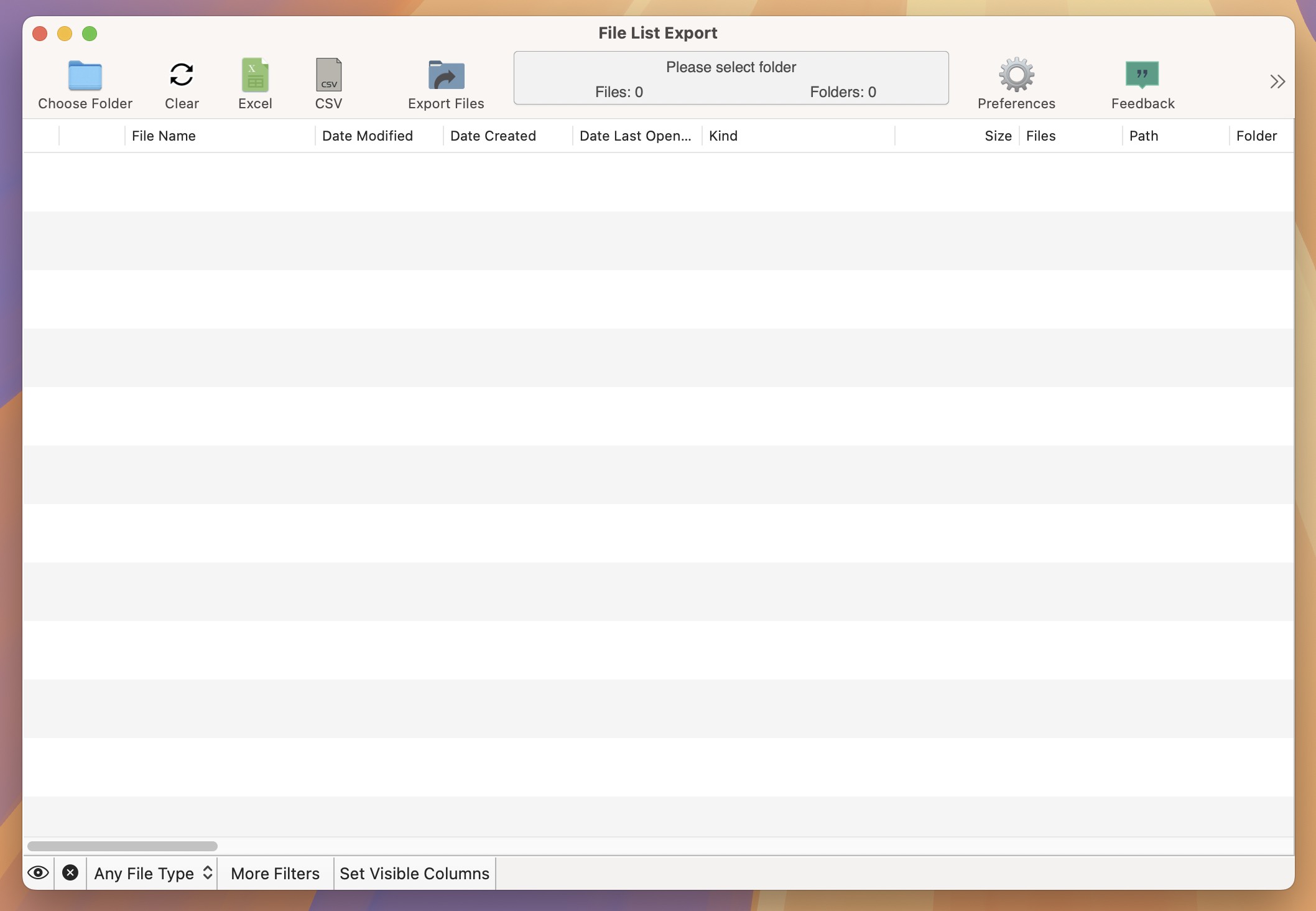 File List Export for Mac v2.9.2 文件列表导出工具 免激活下载-1