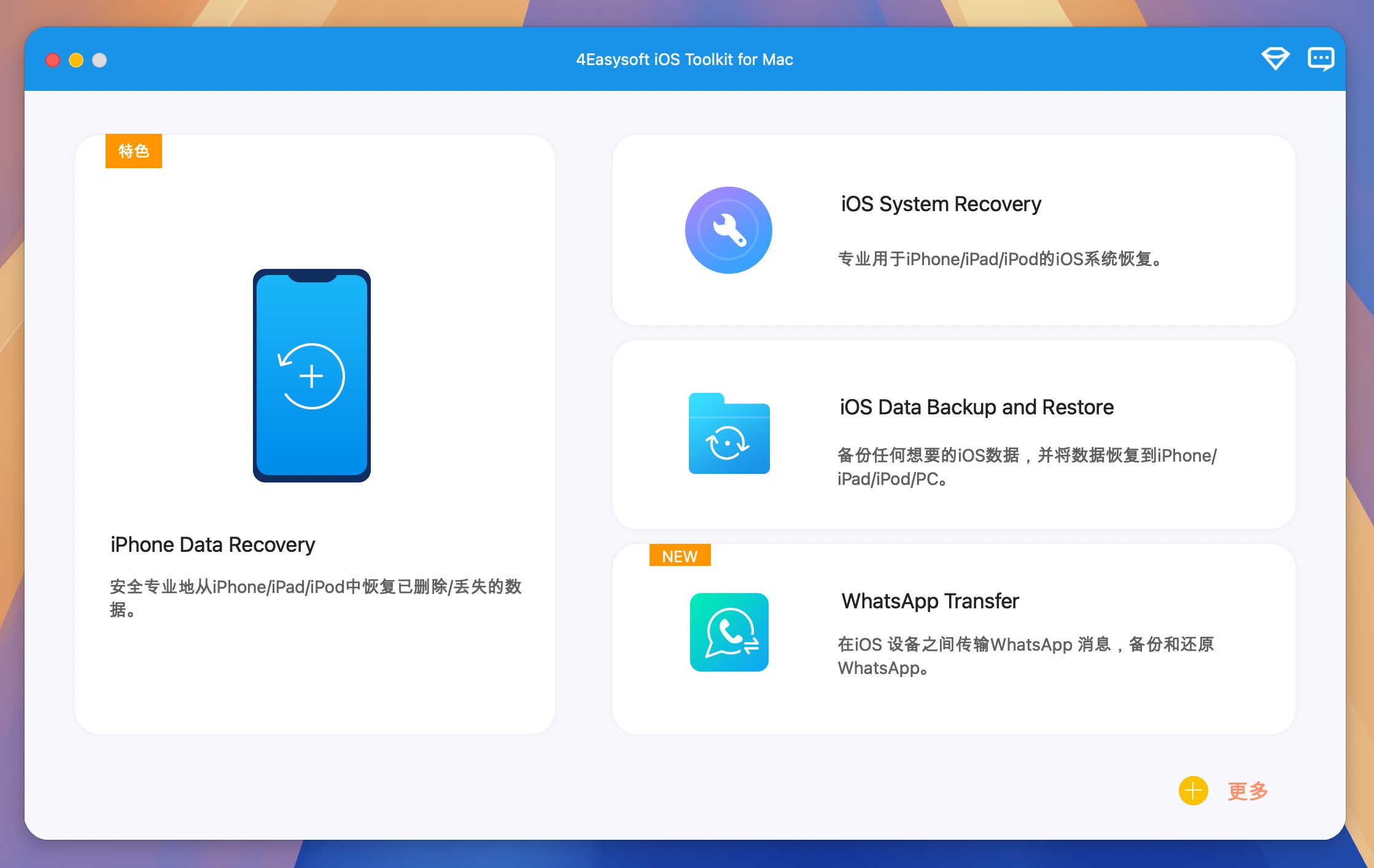 4Easysoft iOS Toolkit for Mac v4.3.0.250102 iPhone数据恢复软件 免激活下载-1
