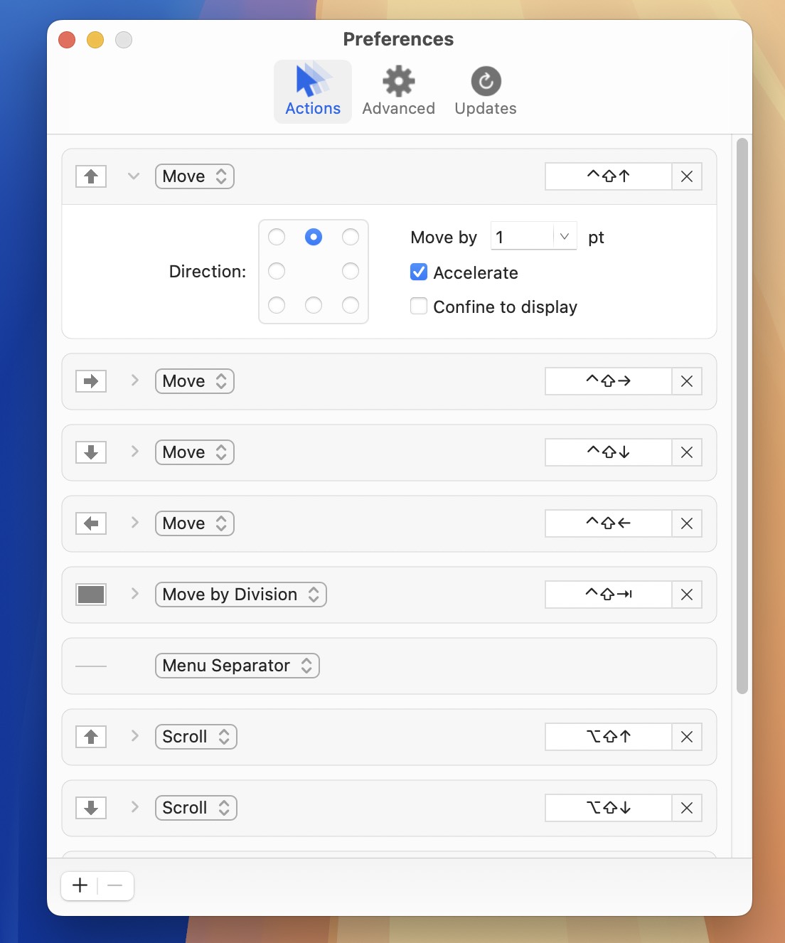 Keymou for Mac v1.2.11 鼠标光标移动快捷键工具 免激活下载-1