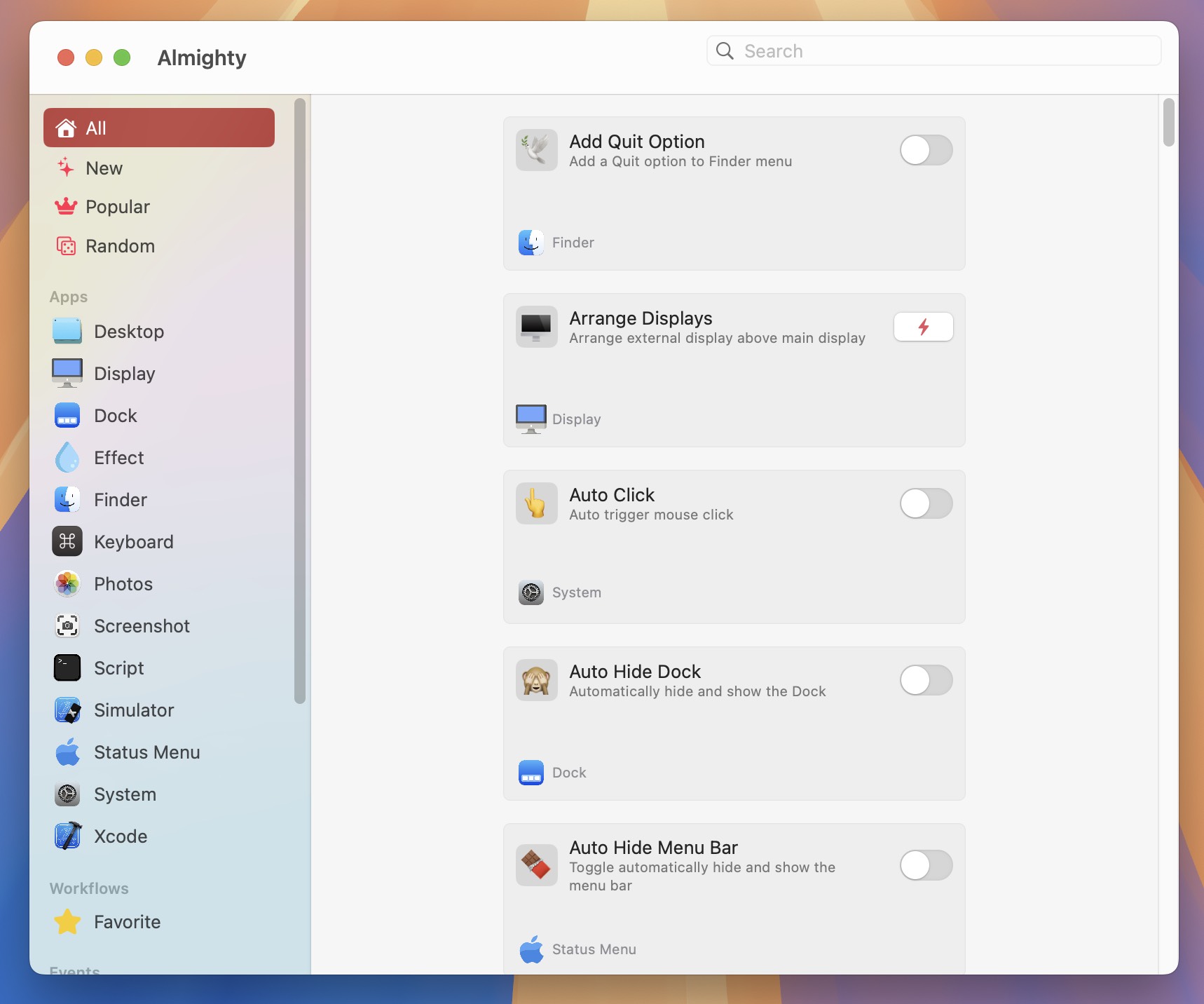 Almighty for Mac v2.6.0 强大快捷操作工具 免激活下载-1