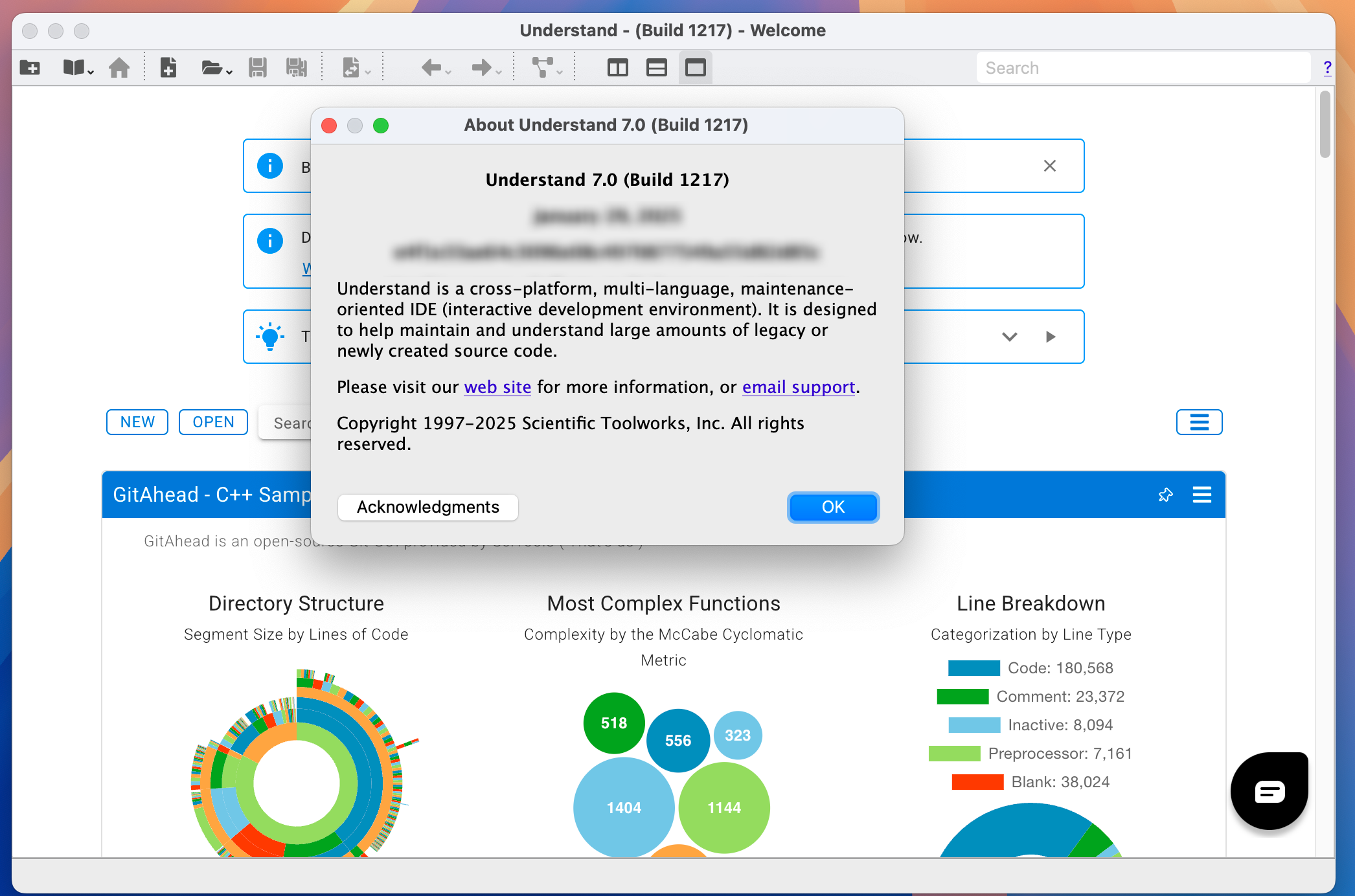 Scitools Understand for Mac v7.0.1217 源代码分析维护工具 免激活下载-1