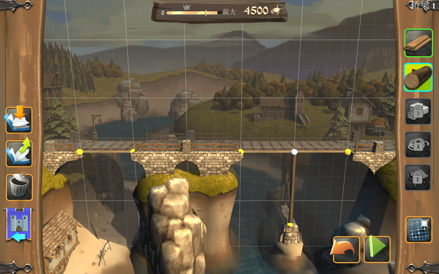 桥梁建造师中世纪 Bridge Constructor Medieval for Mac v1.4.43522 中文原生版-3