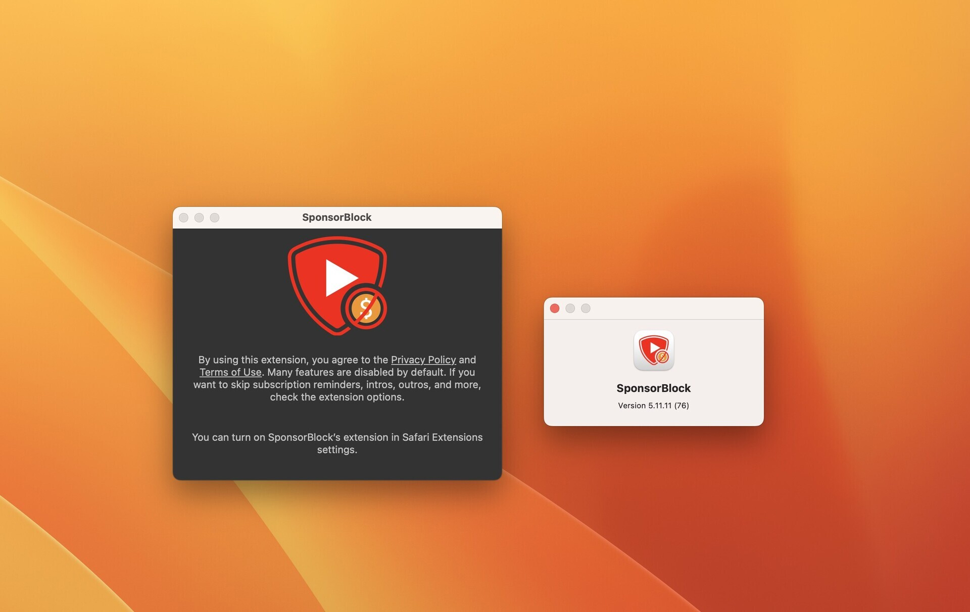 SponsorBlock for Mac v5.11.11 跳过youtube赞助商广告 免激活下载-1