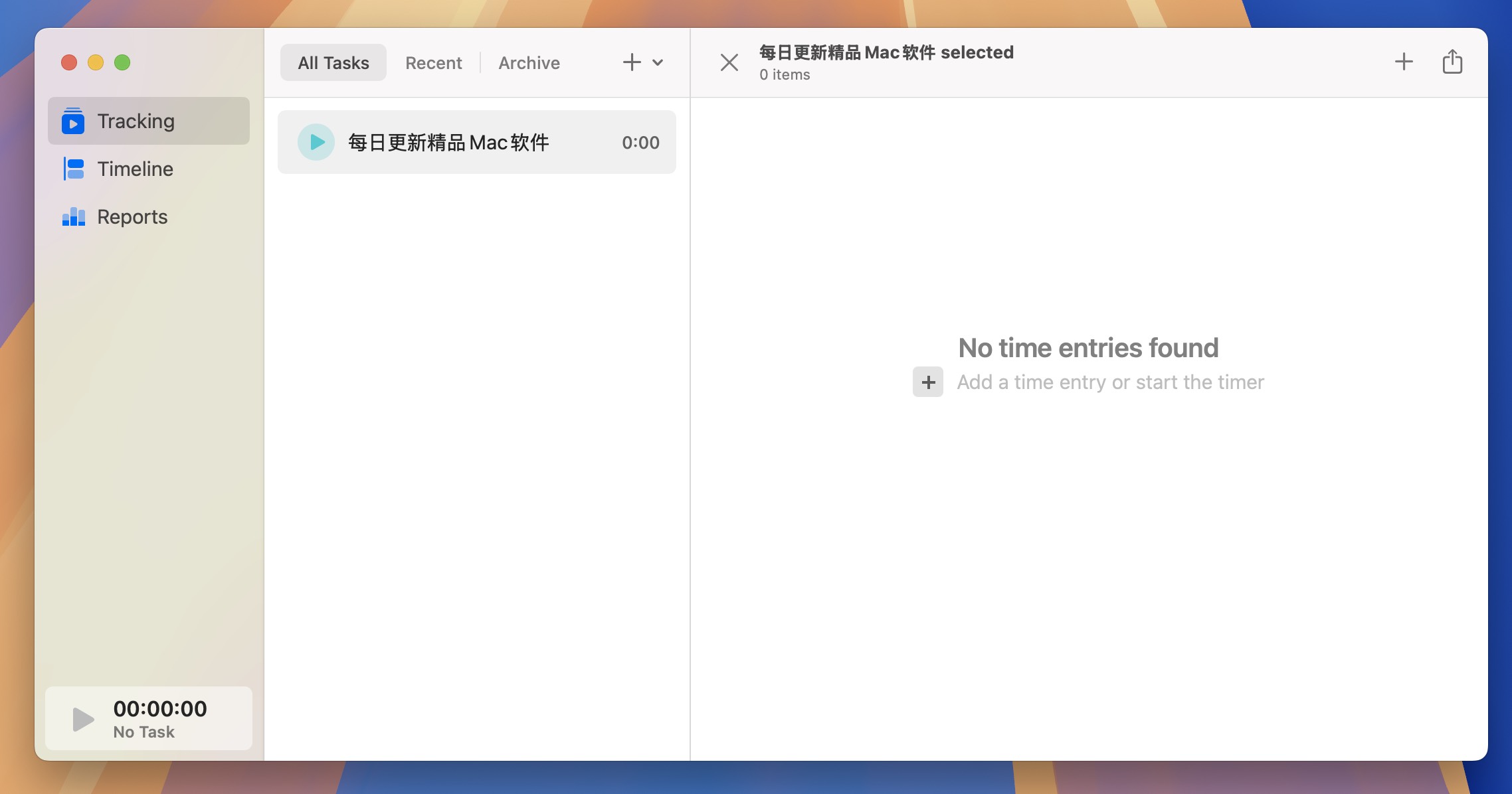 Timemator for Mac v3.1.2 优秀的时间追踪软件 免激活下载-1