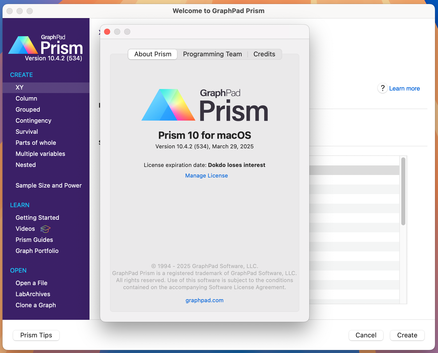 Prism for Mac v10.4.2 功能强大的科学绘图和统计分析工具 免激活下载-1