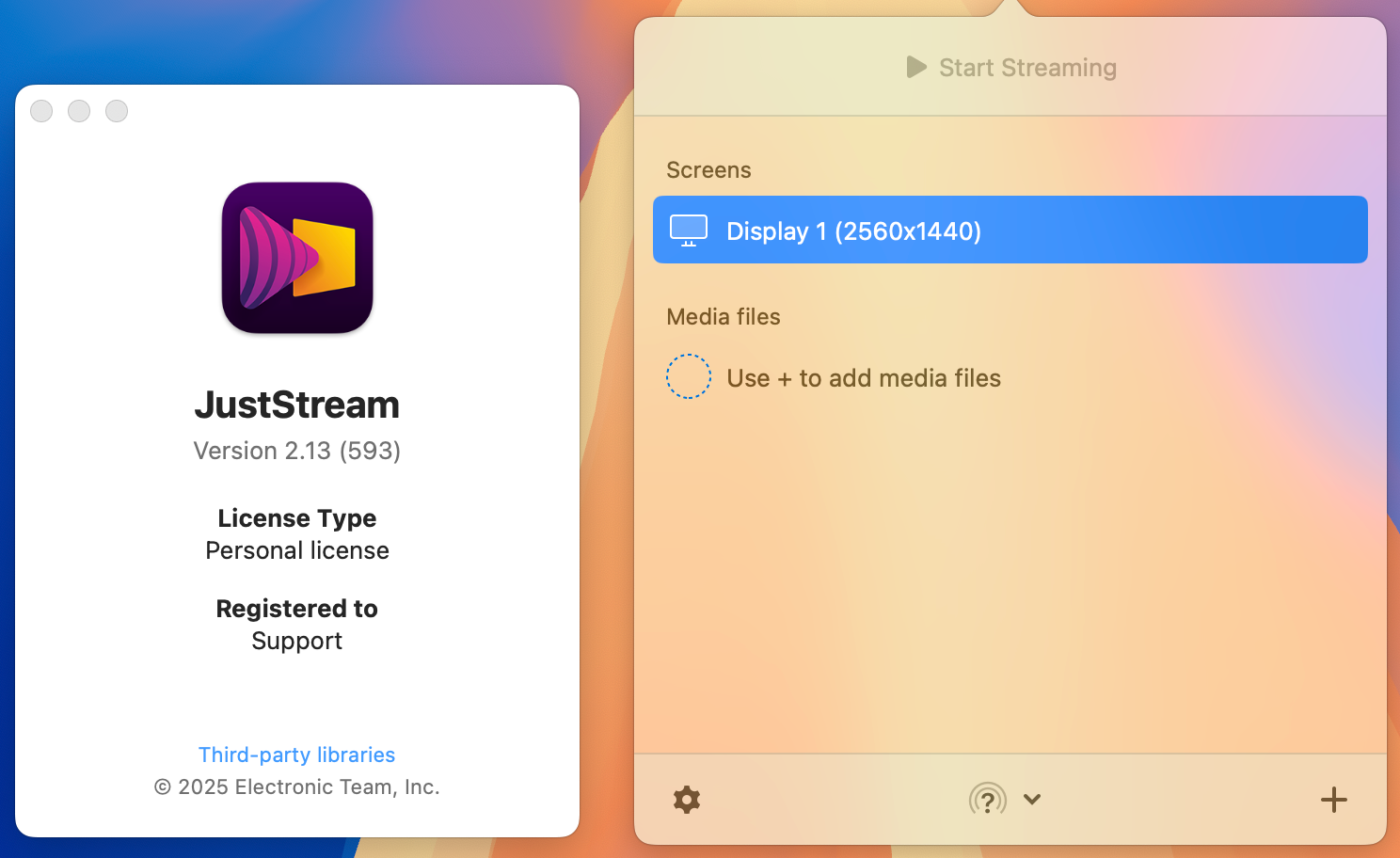 JustStream PRO for Mac v2.13 投屏软件 免激活下载-1