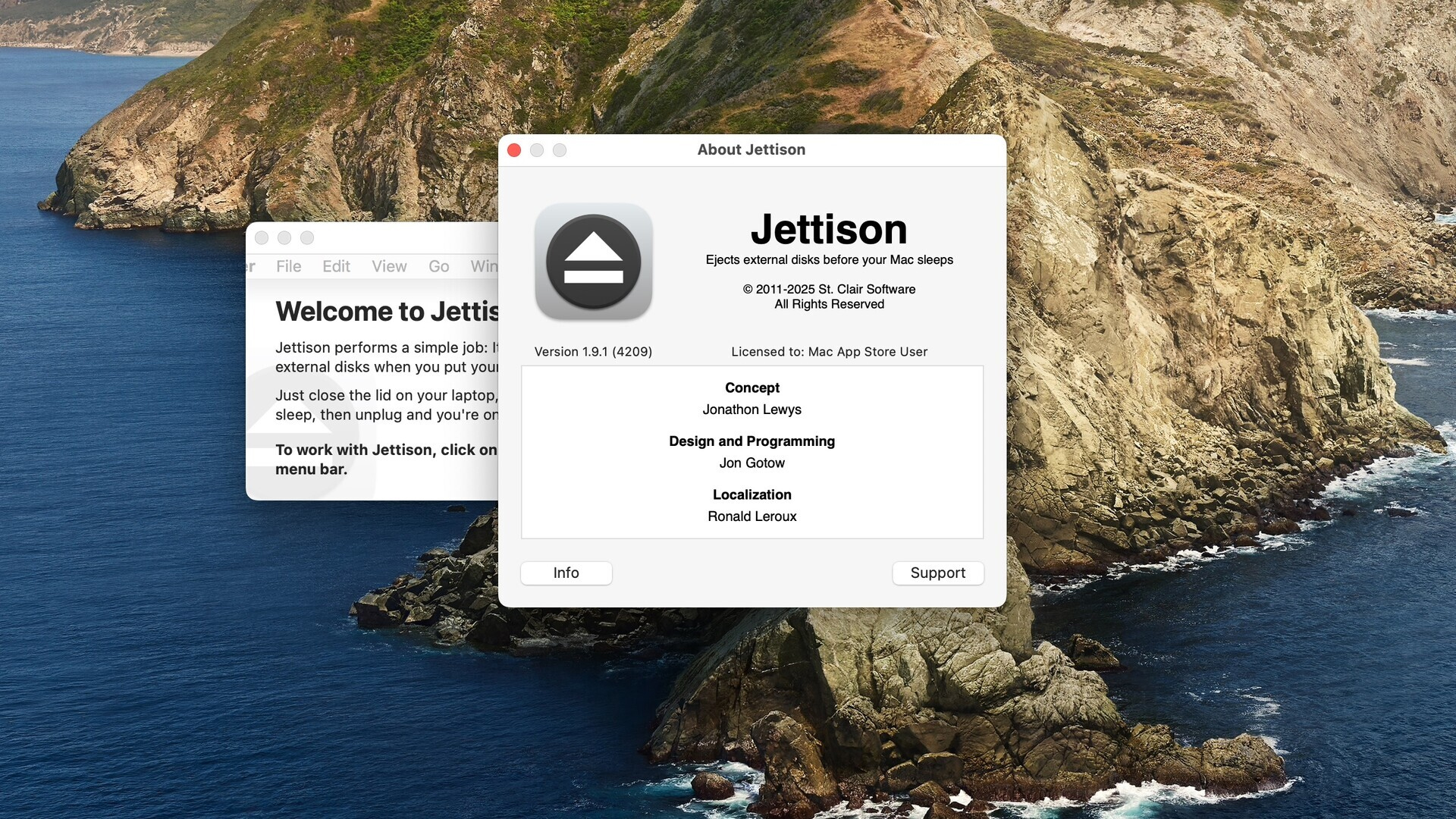 Jettison for Mac v1.9.1 外部磁盘弹出辅助工具 免激活下载-1