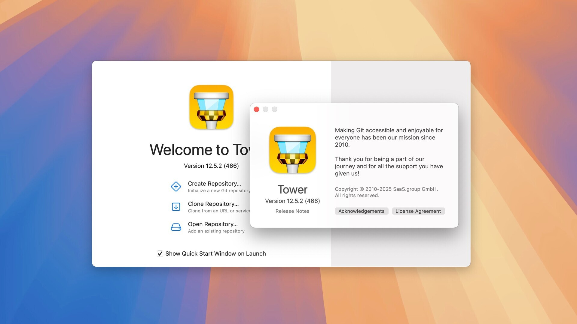 Tower PRO for Mac v12.5.2 强大的Git客户端 免激活下载-1